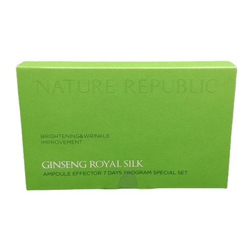 NATURE REPUBLIC - Ginseng Royal Silk Ampoule Effector 7 Days Program Special Set 5ml