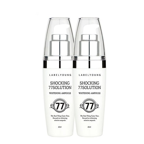 Label Young - Shocking 77 Solution Whitening Ampoule 45ml