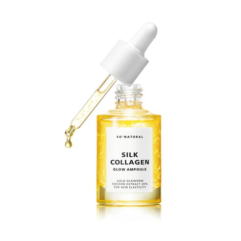 SO NATURAL SILK COLLAGEN GLOW AMPOULE 30ml