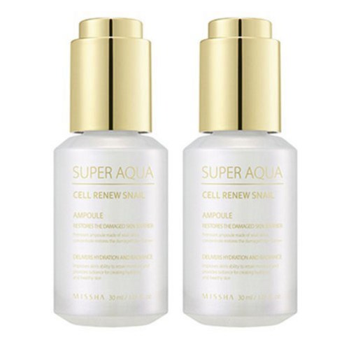 MISSHA Super Aqua Cell Renew Snail Ampoule 30ml