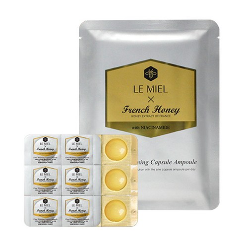 LeMiel Ultra Whitening Capsule Ampoule French Honey 2ml x 6