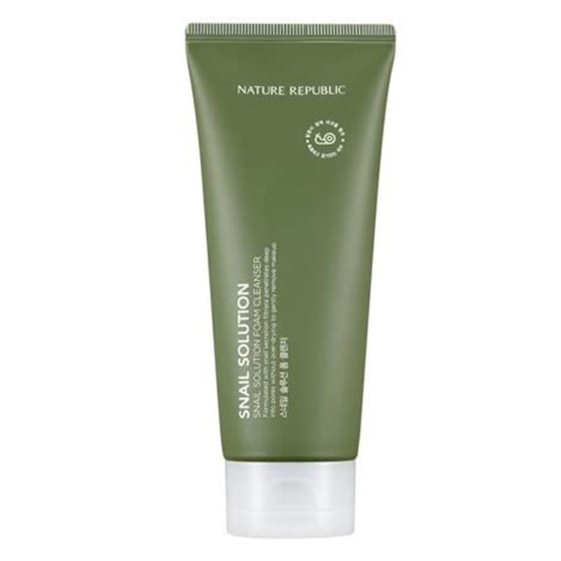 NATURE REPUBLIC SNAIL SOULTION FOAM CLEANSER Foam Cleanser Series, Facial Cleansing Foam ネイチャーリパブリックスネイルソリューションフォームクレンザーフォームクレンザーシリーズ、フェイシャルクレンジングフォーム