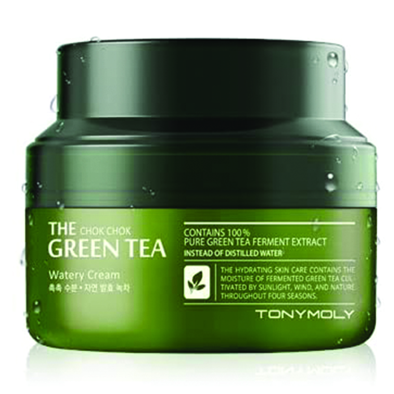 TONYMOLY The Chok Chok Green Tea Watery Cream 60ml toni-mori - The tyokutyoku Green Tea uxo-tari- Cream 60ml トニーモリーチョクチョクグリーンティーウォーターリークリーム60mlトニーモリ-トニーモリー緑茶不発弾クリーム60ml