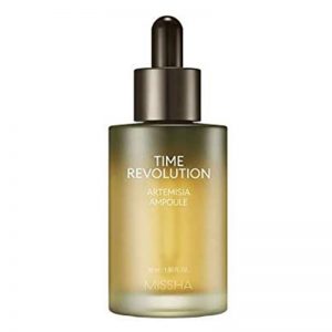 MISHA (Korean Cosmetics Missha) Time Revolution Artemicia Ample 1.7 fl oz (50 ml) ミシャ（韓国化粧品ミシャ）タイムレボリューションアルテミシアアンプル1.7 fl oz（50 ml）