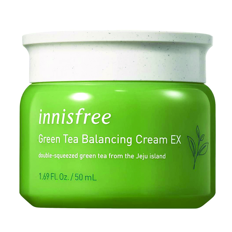 innisfree Green Tea Balancing Cream 1.7 fl oz (50 ml) New Package イニスフリーグリーンティーバランシングクリーム1.7fl oz(50 ml)新しいパッケージ