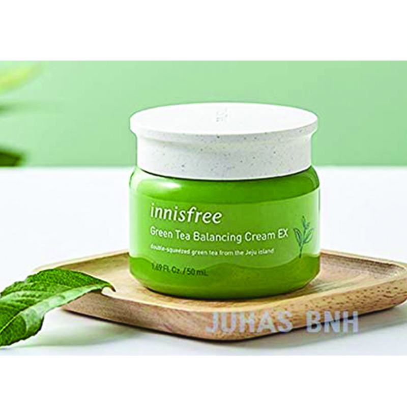 innisfree Green Tea Balancing Cream-3