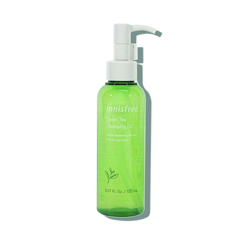 innisfree Green Tea Cleansing Oil Makeup Remover-2