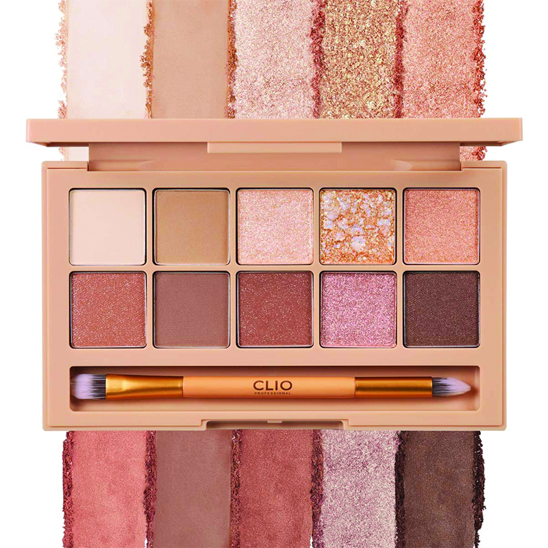 CLIO Pro Eye Palette 02 Brown Choux-5