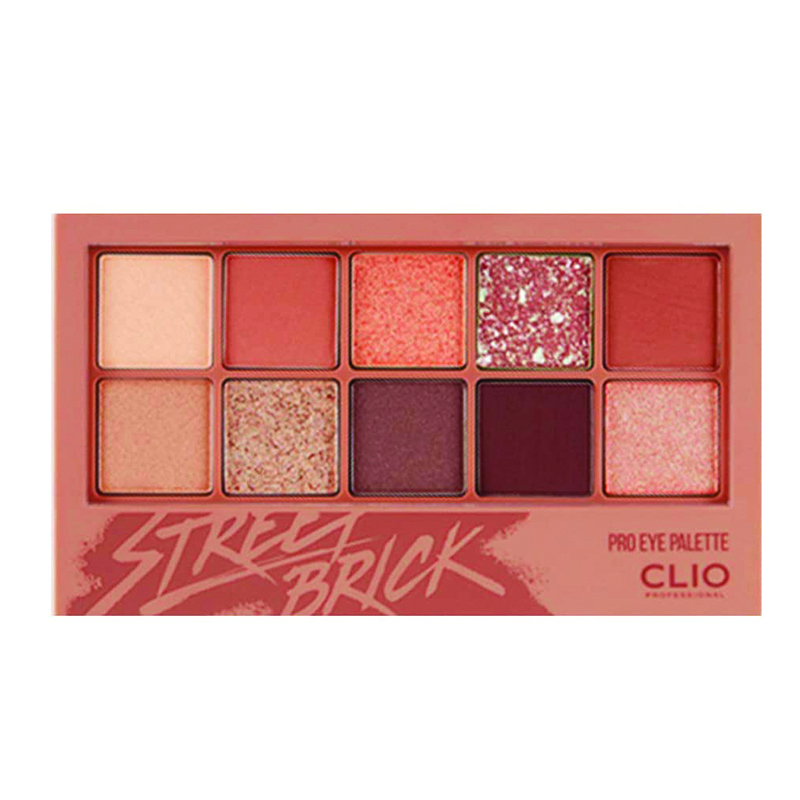 CLIO Clio Pro Eye Palette (# 04 Street Brick) Multi Color CLIOクリオプロアイパレット(#04ストリートブリック)マルチカラー