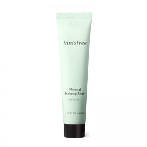 Innisfree Mineral Makeup Base N 2 Vanilla Green Makeup Foundation New Package Green 1.4 fl oz (40 ml) イニスフリーミネラルメイクアップベースN2バニラグリーンメイクアップファンデーションニューパッケージグリーン1.4液量オンス（40 ml）